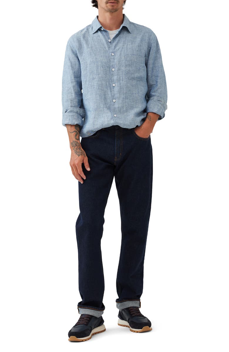Rodd & Gunn Bexley Straight Leg Jeans, Alternate, color, Raw Denim