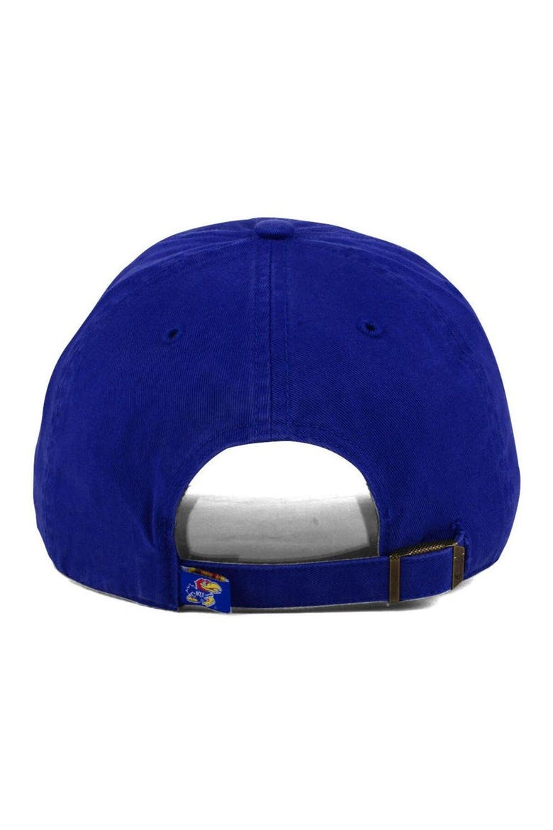 Men's '47 Royal Kansas Jayhawks Clean Up Adjustable Hat, Alternate, color, Royal