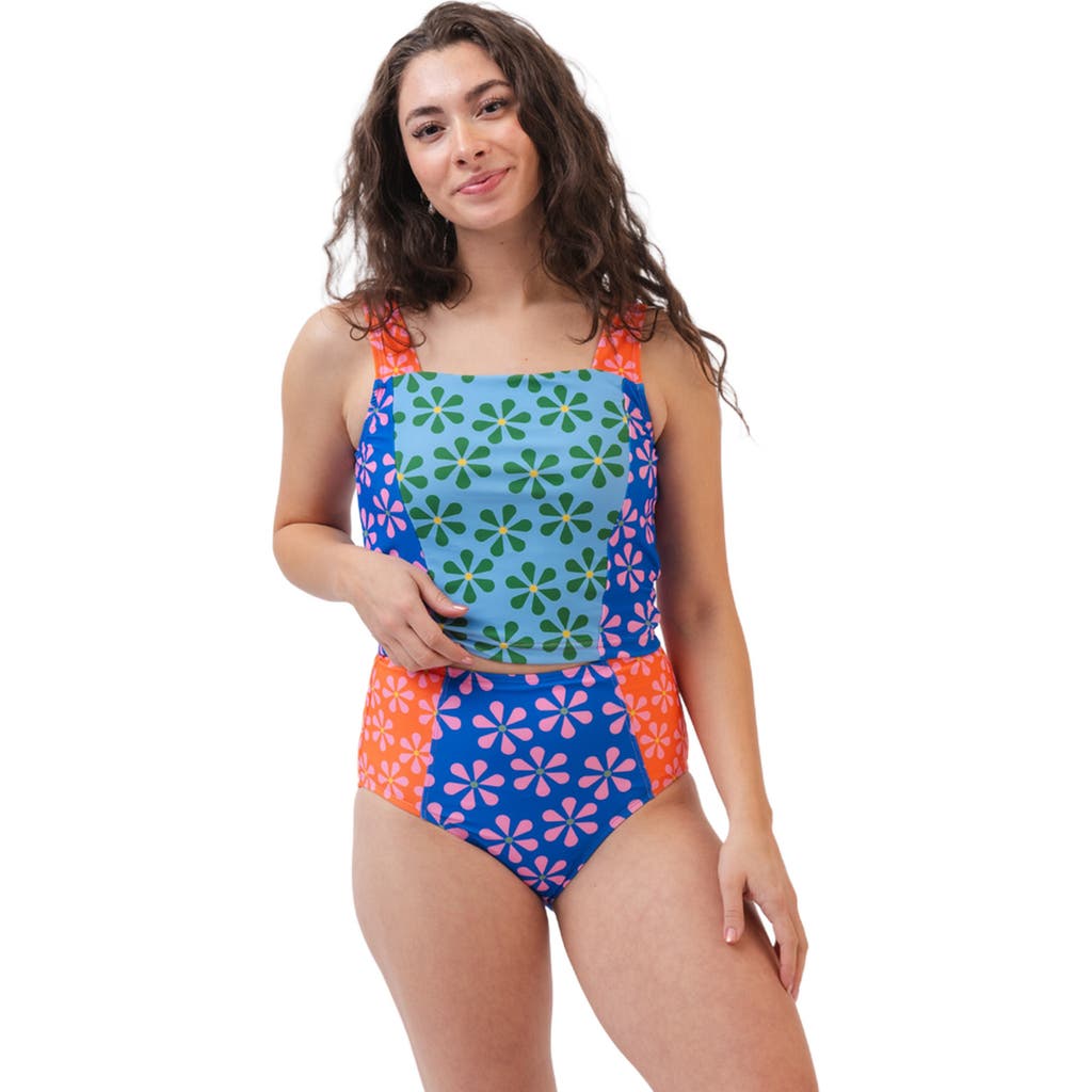 LIME RICKI SWIMWEAR LIME RICKI SWIMWEAR HIGH-WAIST BOTTOM