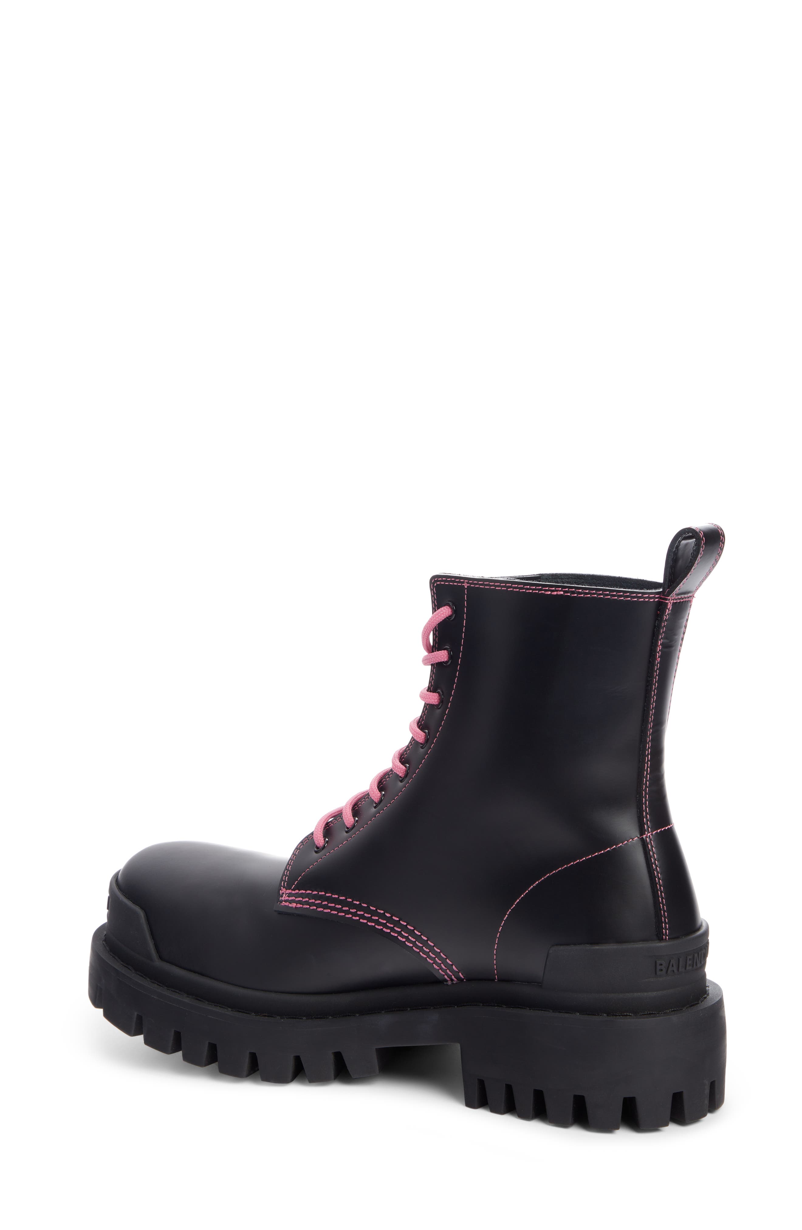 Balenciaga Strike Combat Boot, Alternate, color, 