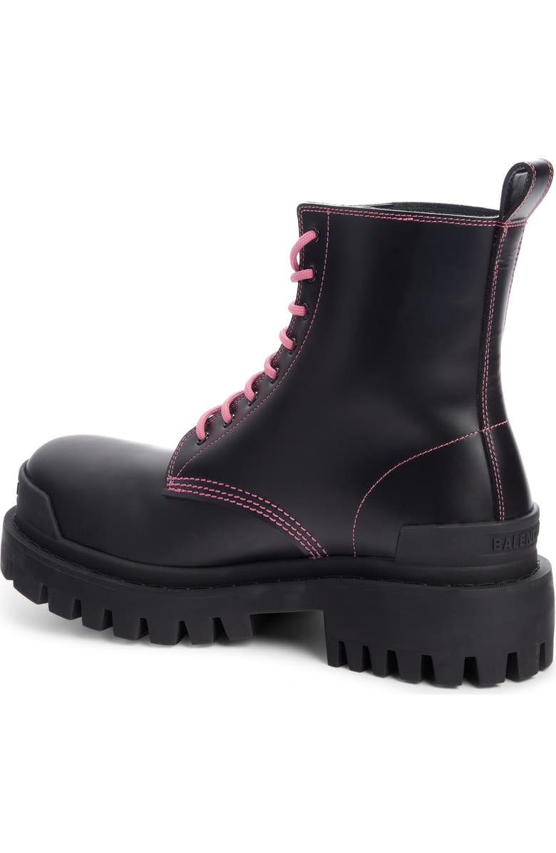 Balenciaga Strike Combat Boot, Alternate, color,