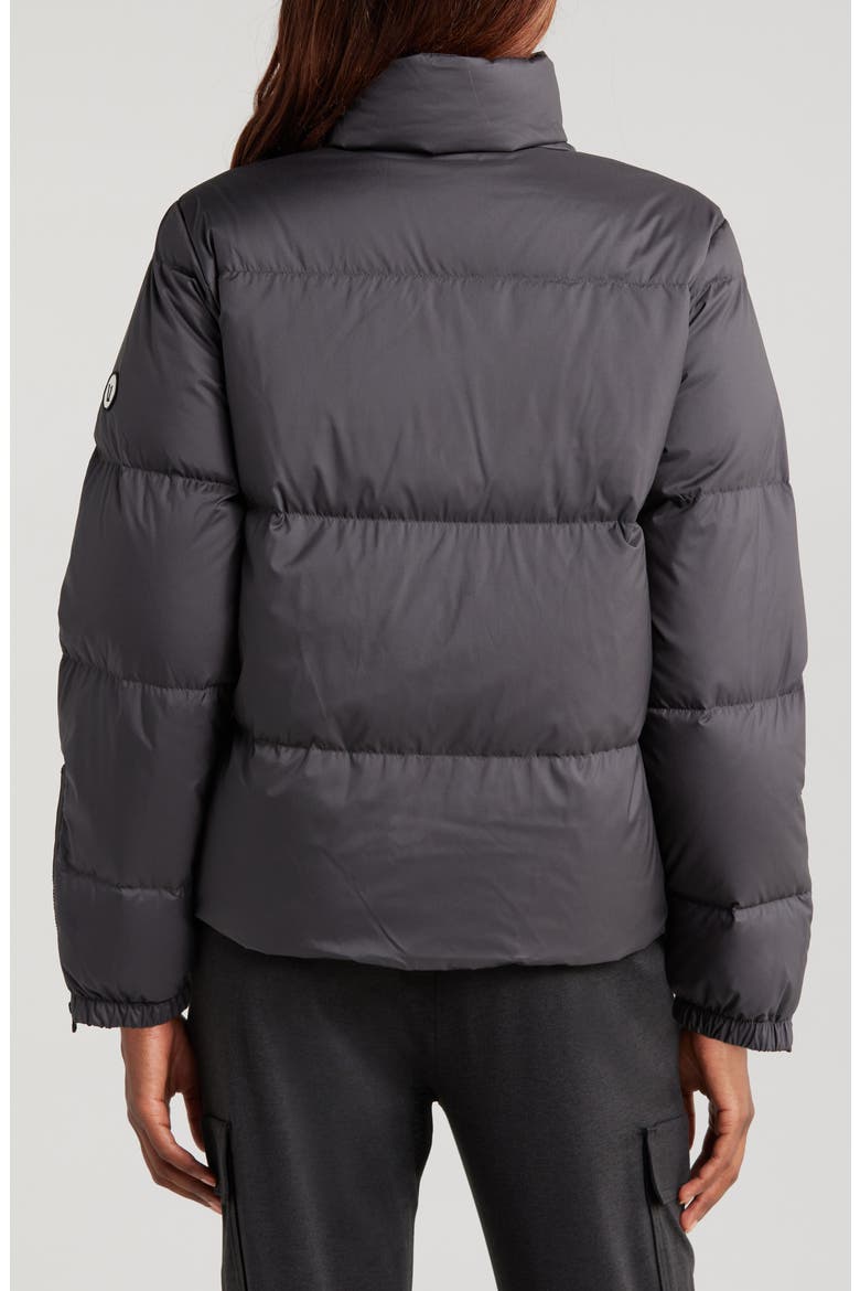 Hillside Down Jacket, Alternate, color, BLACK