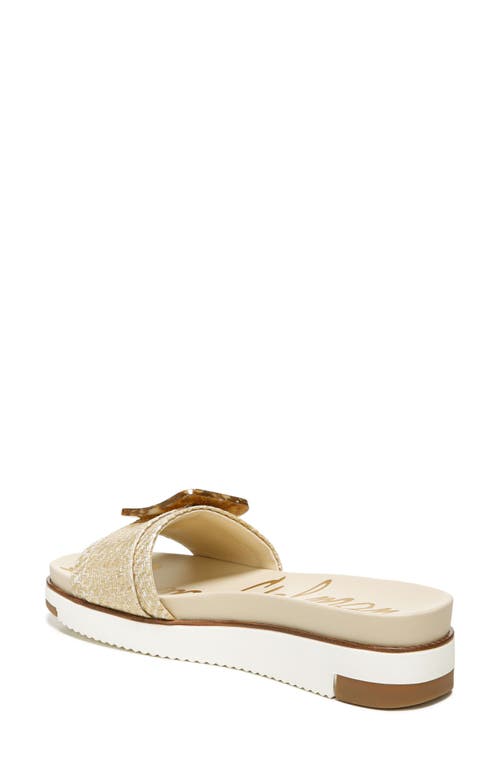 Sam Edelman Ariane Platform Slide Sandal In White