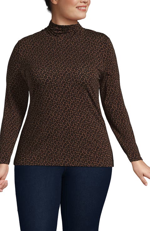 Lightweight Jersey Long Sleeve Turtleneck