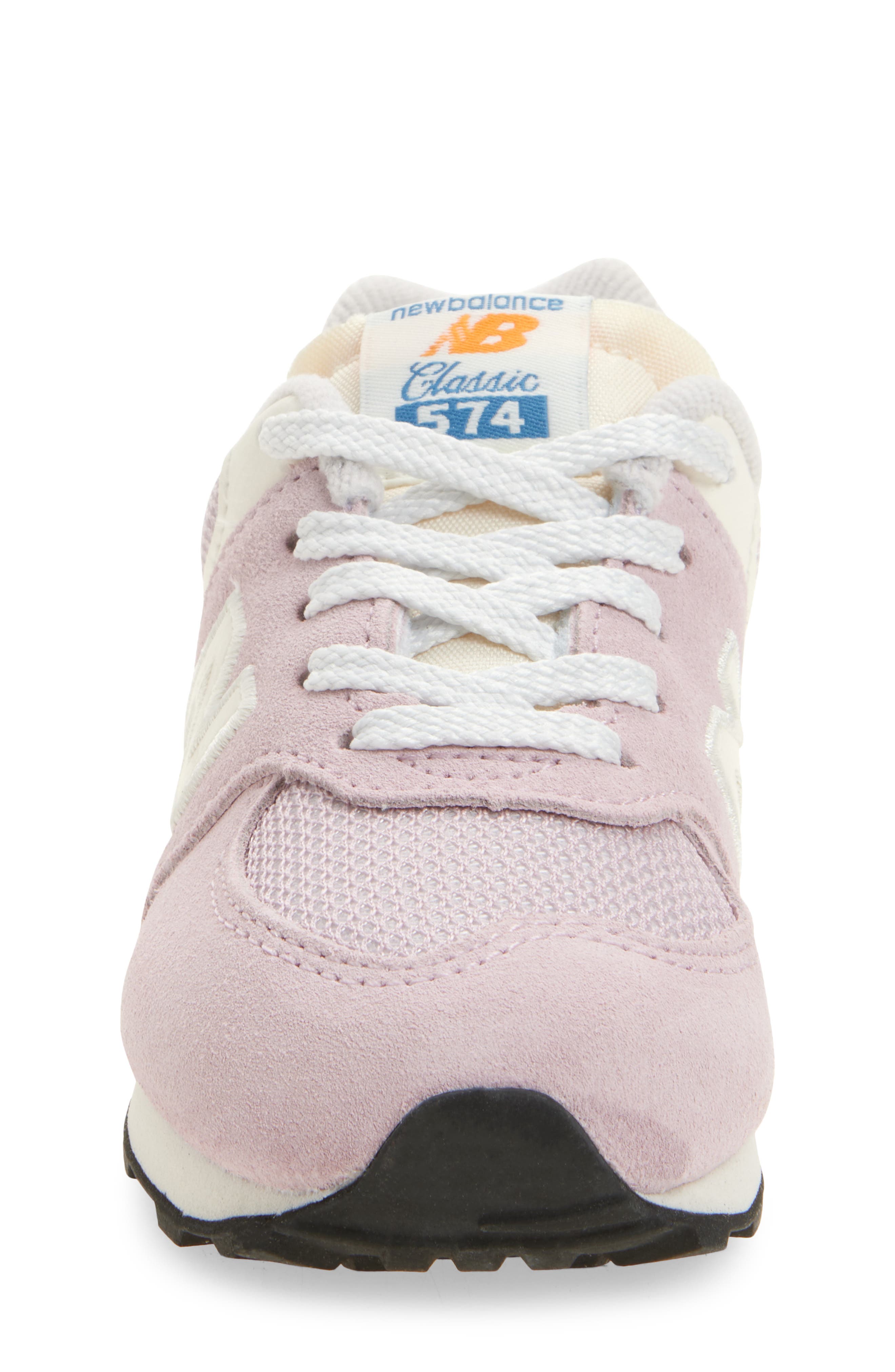 New Balance Kids' 574 Sneaker, Alternate, color, Twilight Haze/ Sea Stone
