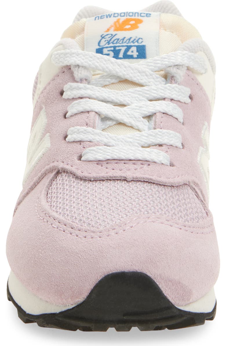 New Balance Kids' 574 Sneaker, Alternate, color, Twilight Haze/ Sea Stone