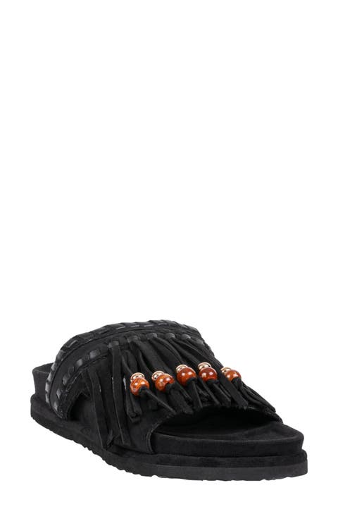 Catori Tassel Slide Sandal