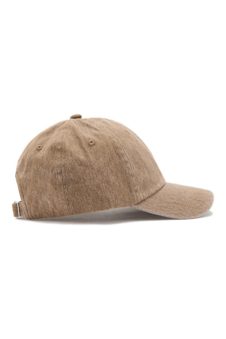 Cotton Twill Baseball Cap, Alternate, color, BEIGE
