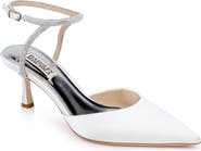 Badgley Mischka Collection Autumn Pointed Toe Ankle Strap Pump