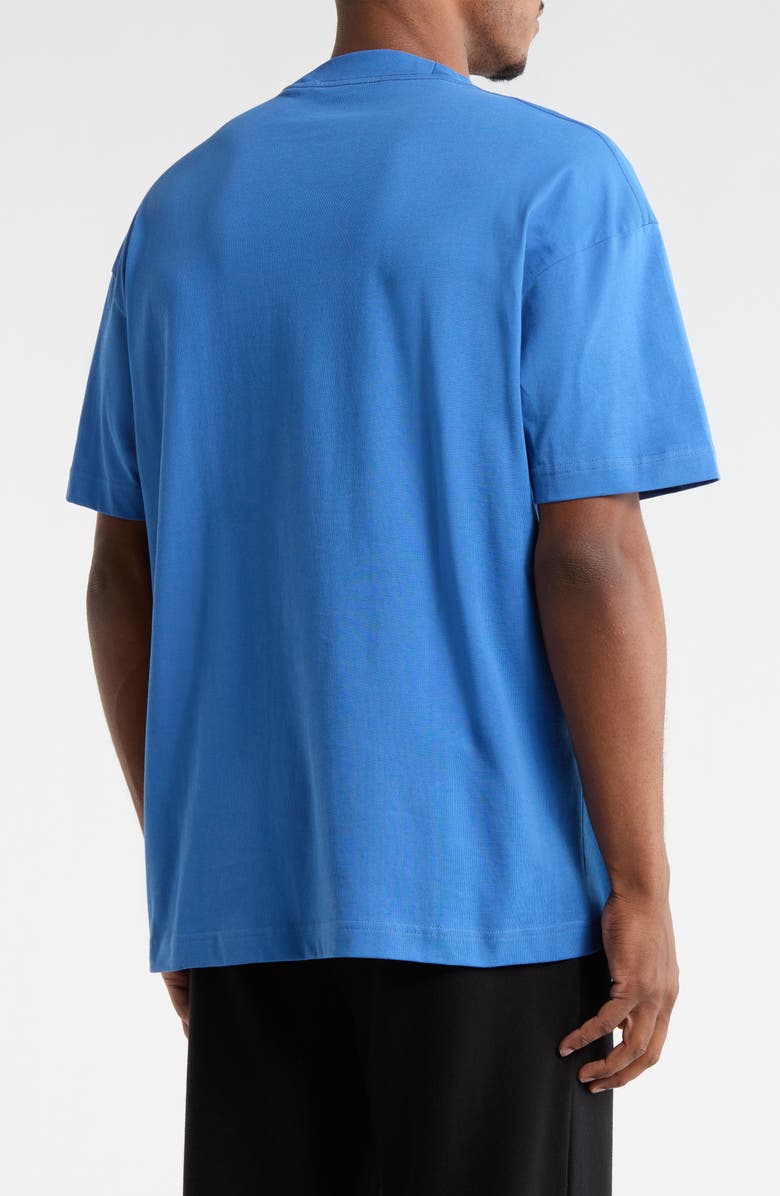 Palm Angels Bear Logo Graphic T-Shirt, Alternate, color, Blue/Brown