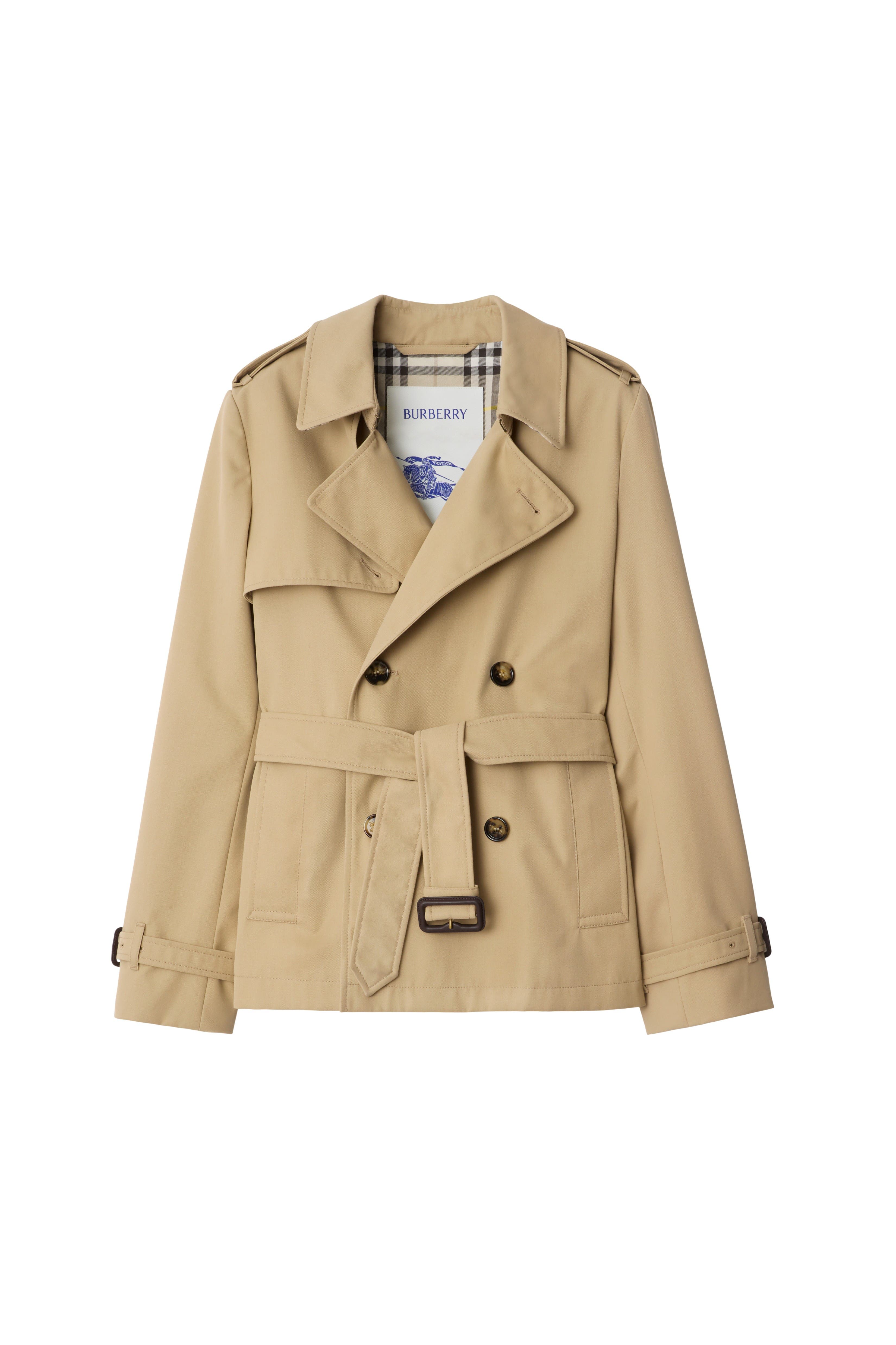 Cotton Blend Trench Jacket - image 2