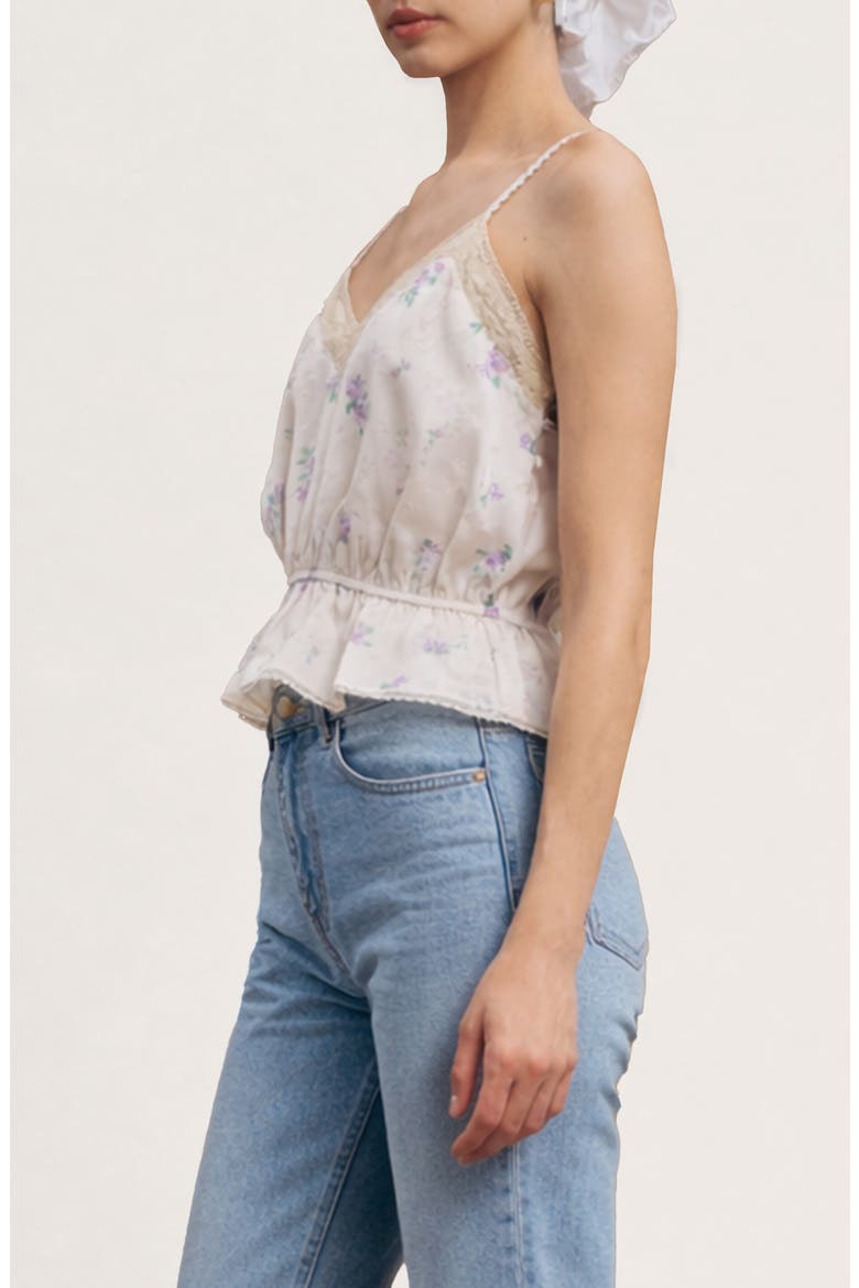 Jarvis Floral Peplum Top, Alternate, color, BLOSSOM PRINT