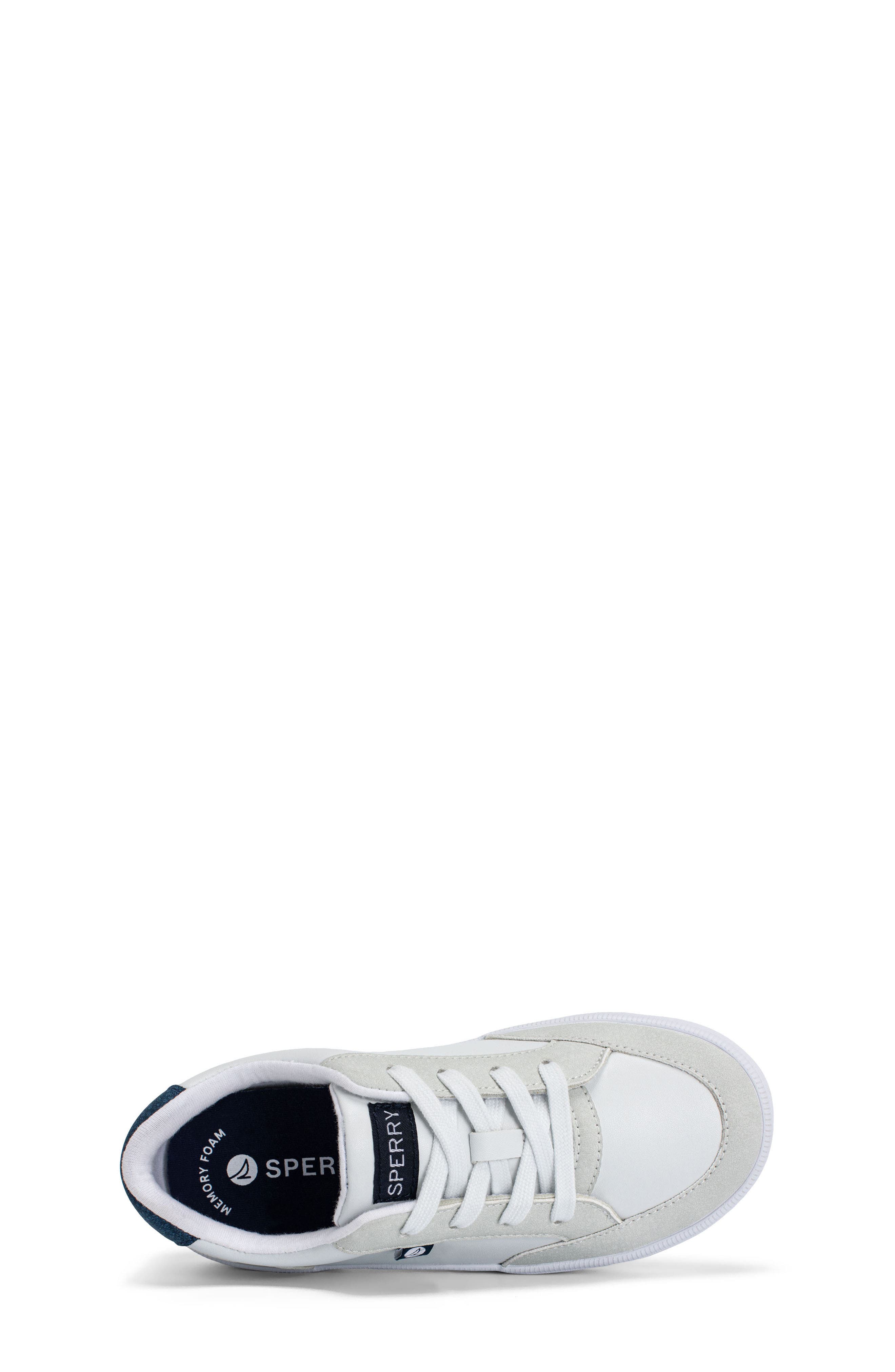 Kids' Boardwalk II Sneaker, Alternate, color, WHITE