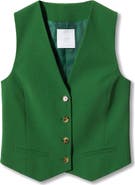 MANGO V-Neck Waistcoat