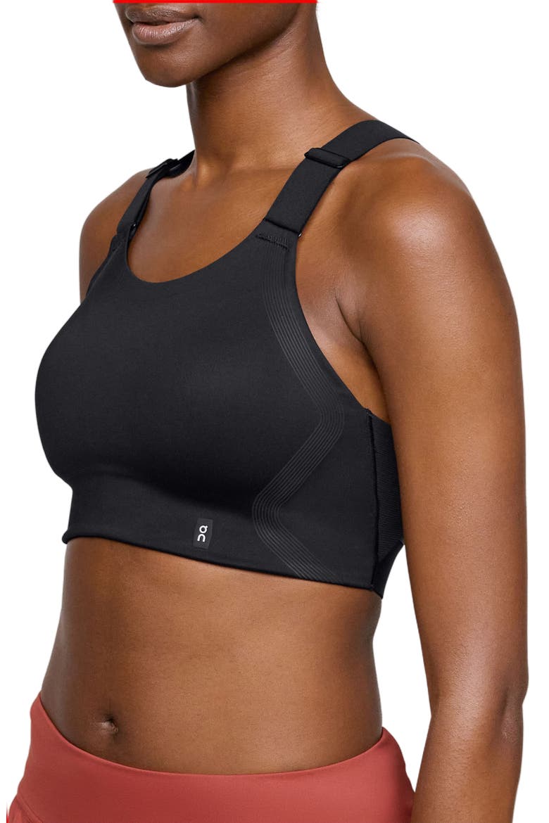 Performance Flex Sports Bra, Main, color, BLACK