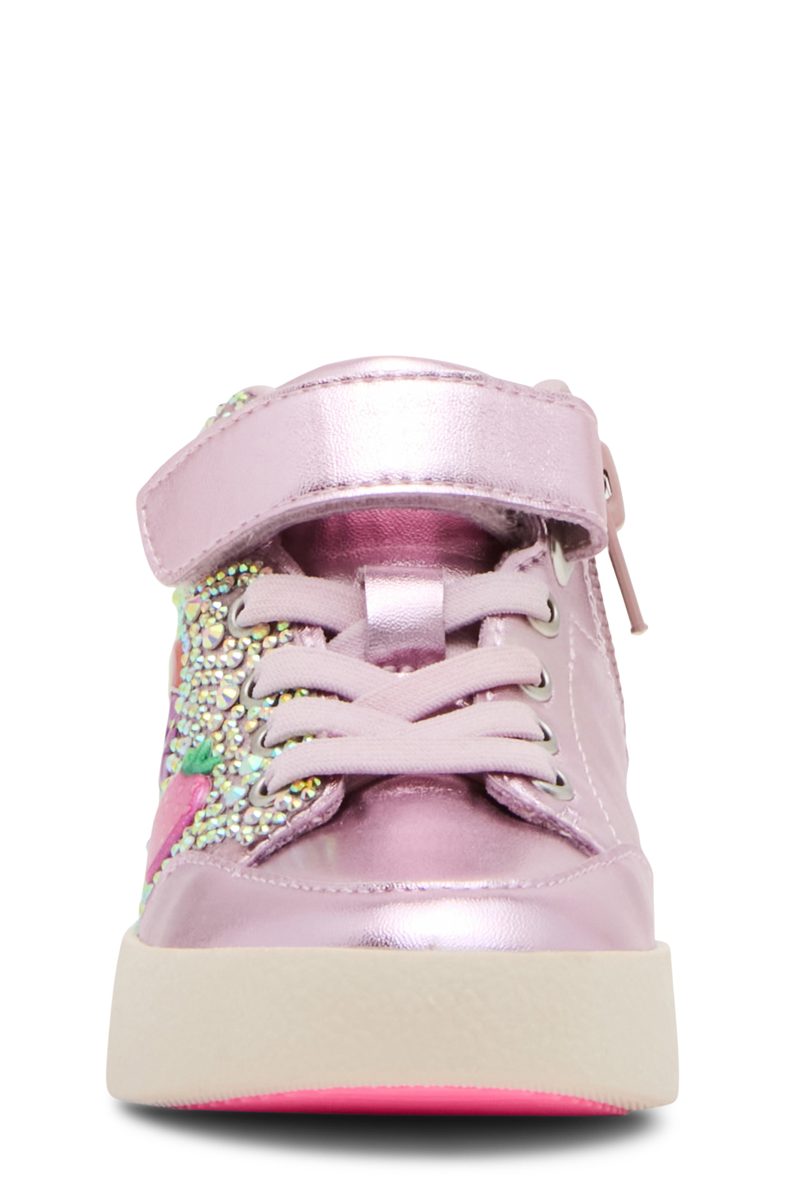 Kids' Tdelight High Top Sneaker, Alternate, color, PINK