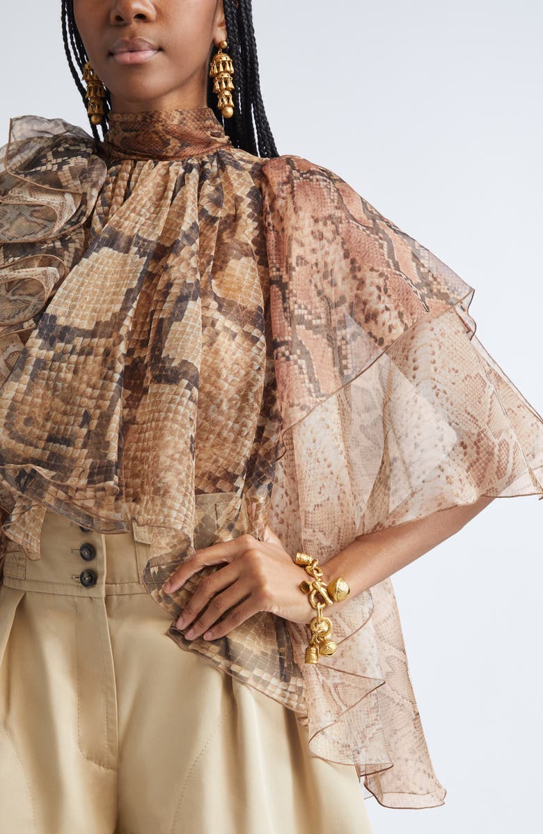 Zimmermann Whimsy Charm Bracelet, Alternate, color, Antique Gold