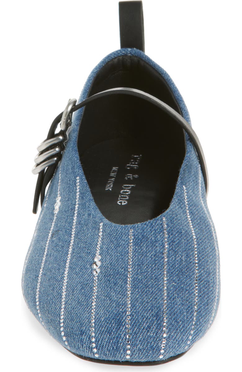 rag & bone Spire Mary Jane, Alternate, color, Medium Denim