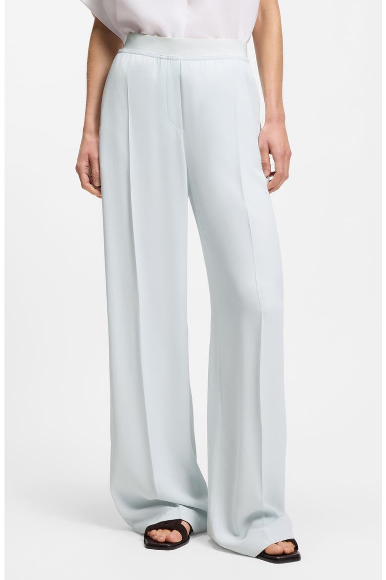 Tiana Pull-On Wide Leg Pants, Main, color, PALE LAGOON