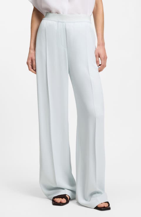 Tiana Pull-On Wide Leg Pants