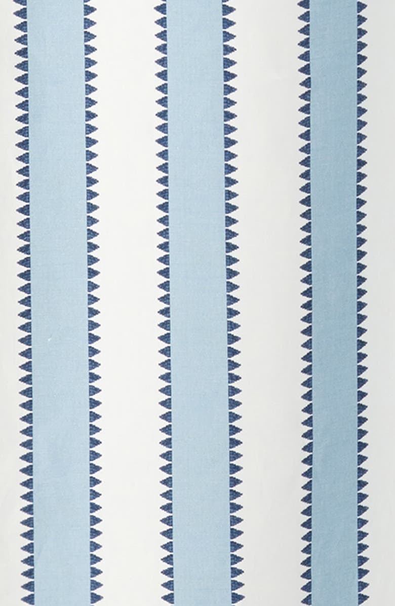 Matouk Apollo Stripe Shower Curtain, Alternate, color, 