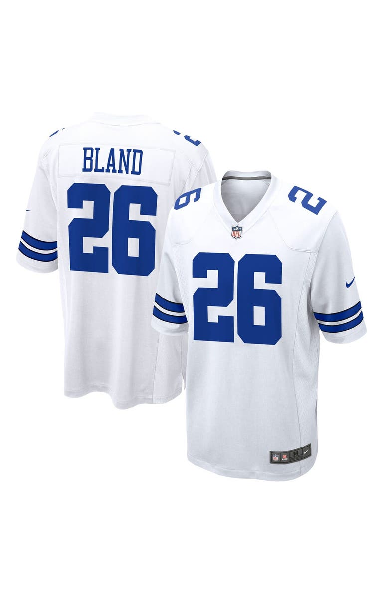 Nike Men's Nike DaRon Bland White Dallas Cowboys Game Jersey, Main, color, White