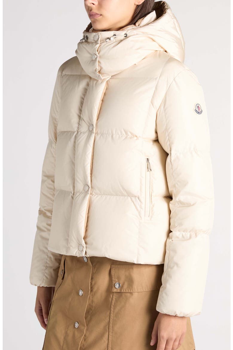 Castelnew Down & Feather Puffer Jacket, Alternate, color, BEIGE