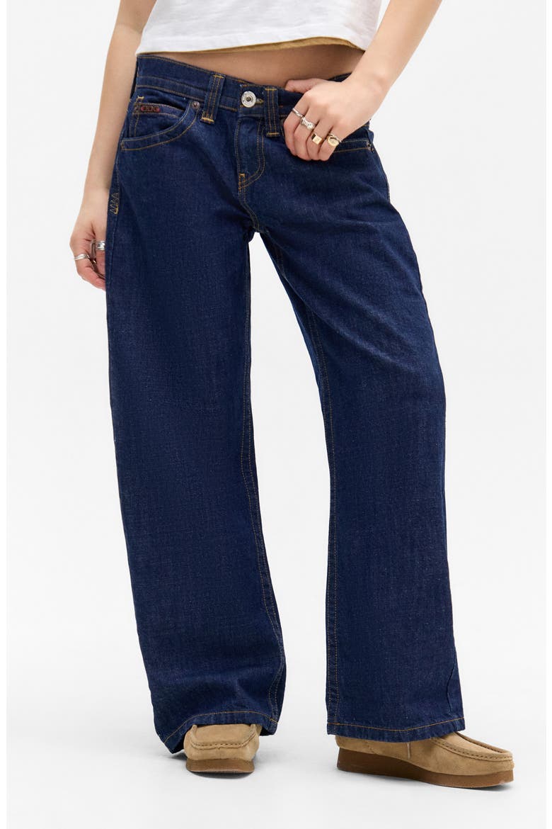Kayla Aruba Wide Leg Jeans, Main, color, RINSE