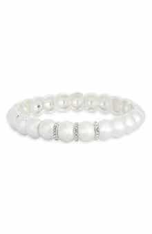 NORDSTROM RACK Cubic Zirconia Stretch Bracelet