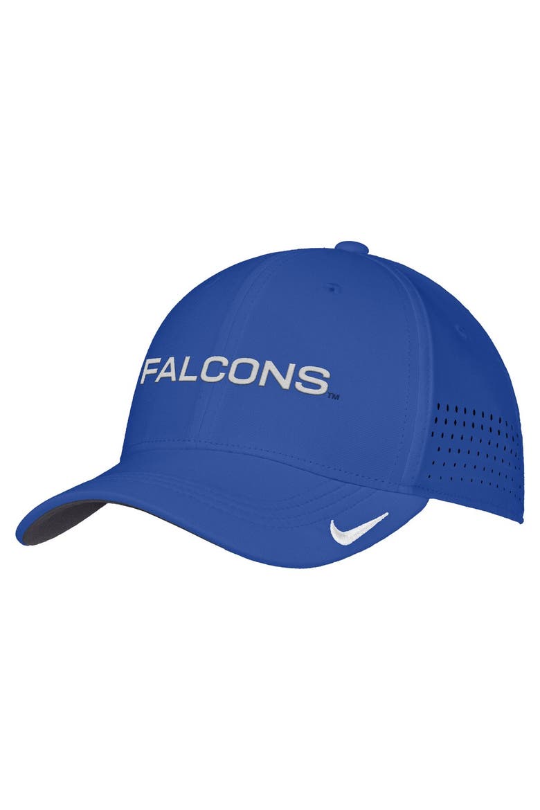 Men's Nike Royal Air Force Falcons 2026 On-Field AeroBill SwooshFlex Dri-FIT Hat, Main, color, Royal