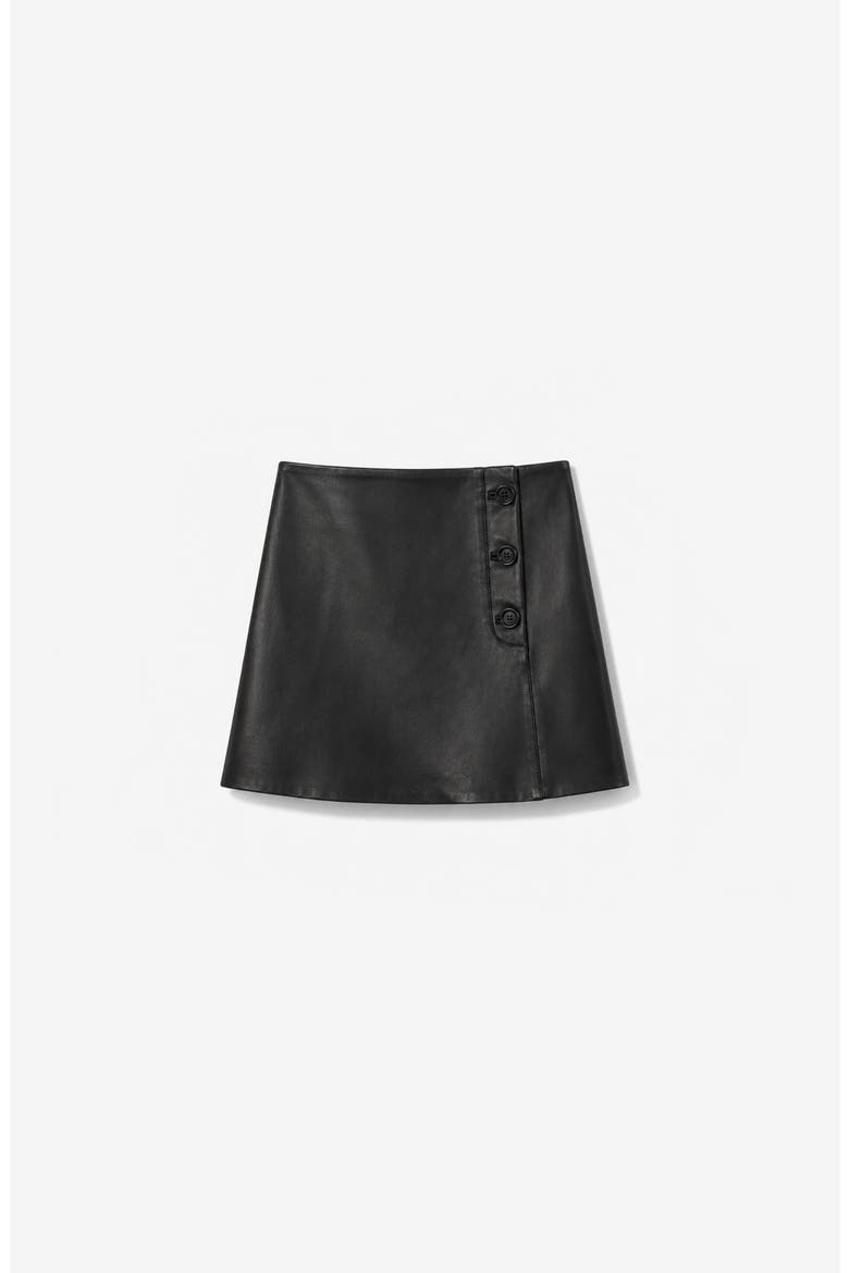 The Rebelle Mini Skirt, Alternate, color, Black
