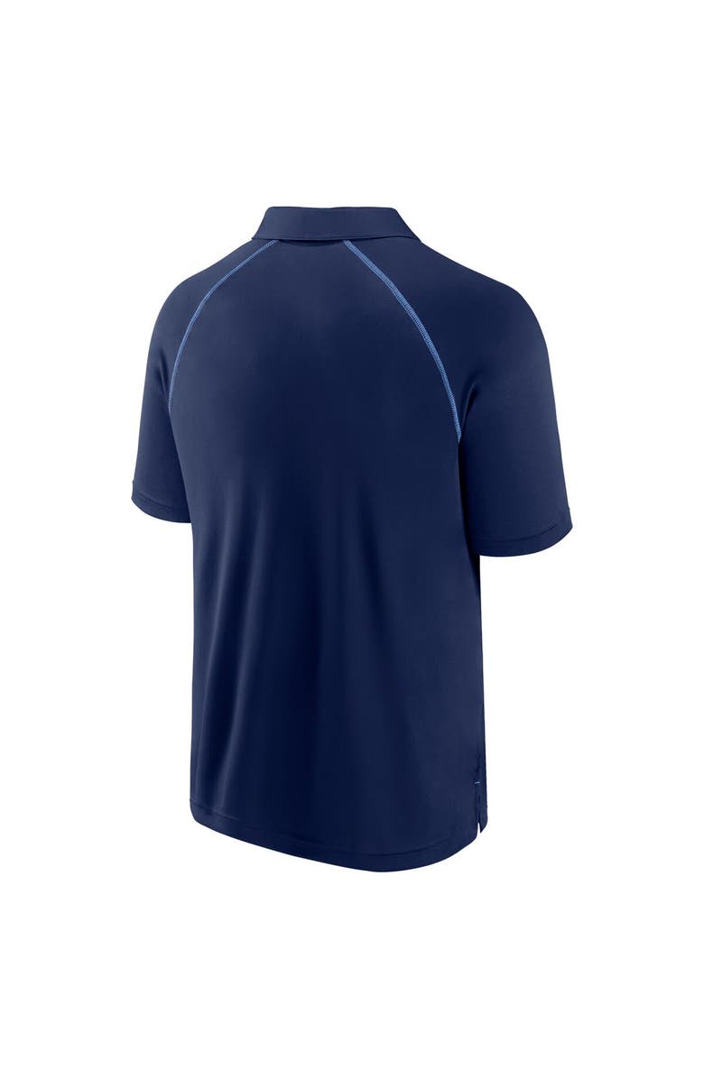 FANATICS Men's Fanatics Navy Tampa Bay Rays Strong Alone Raglan Polo, Alternate, color, Navy