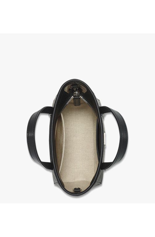 Mcm Toni Top-zip Shopper In Visetos In Black