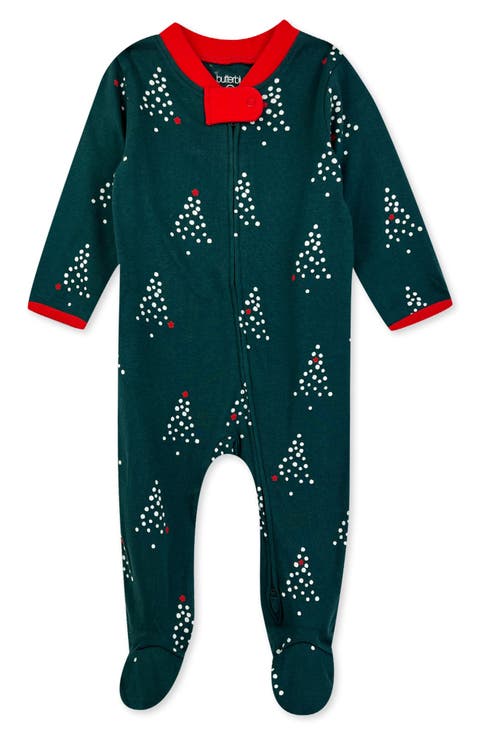 Kids' Scout Stripe Cotton Footie
