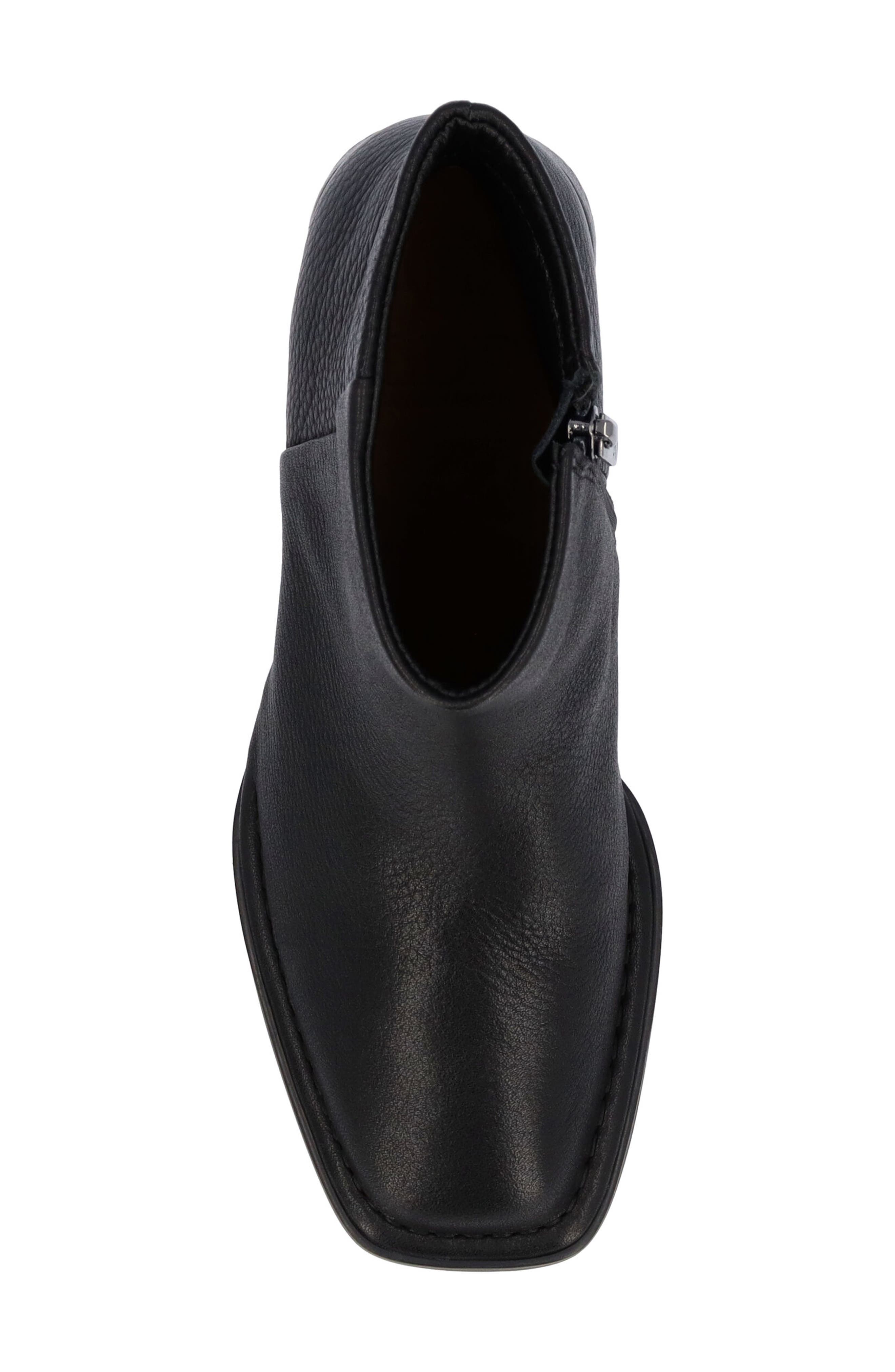 L'Amour des Pieds Nuvora Block Heel Bootie, Alternate, color, Black