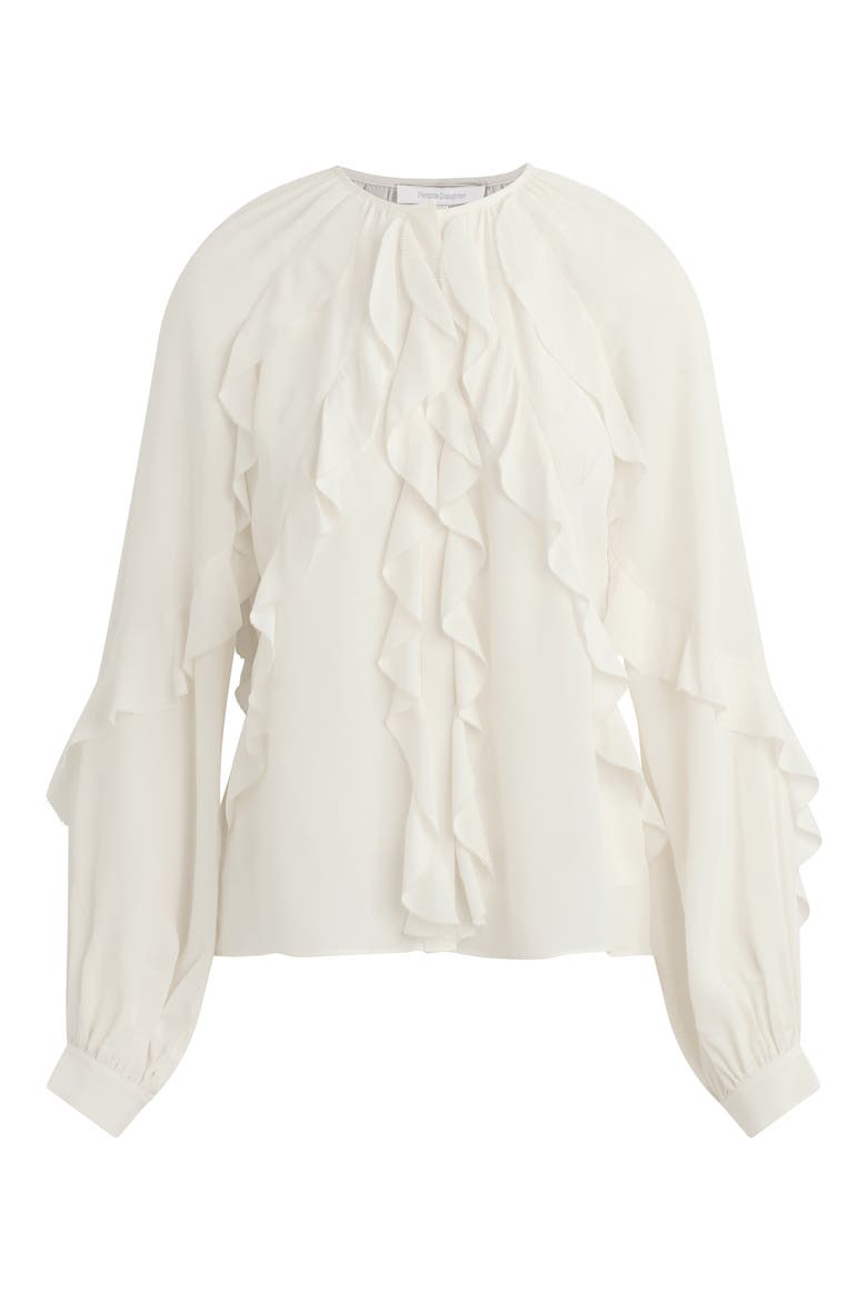 The Because of You Ruffle Top, Alternate, color, IVORY