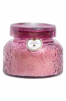 PORTOFINO CANDLES Deco Garden Berry Rhubarb 16-Ounce Jar Candle
