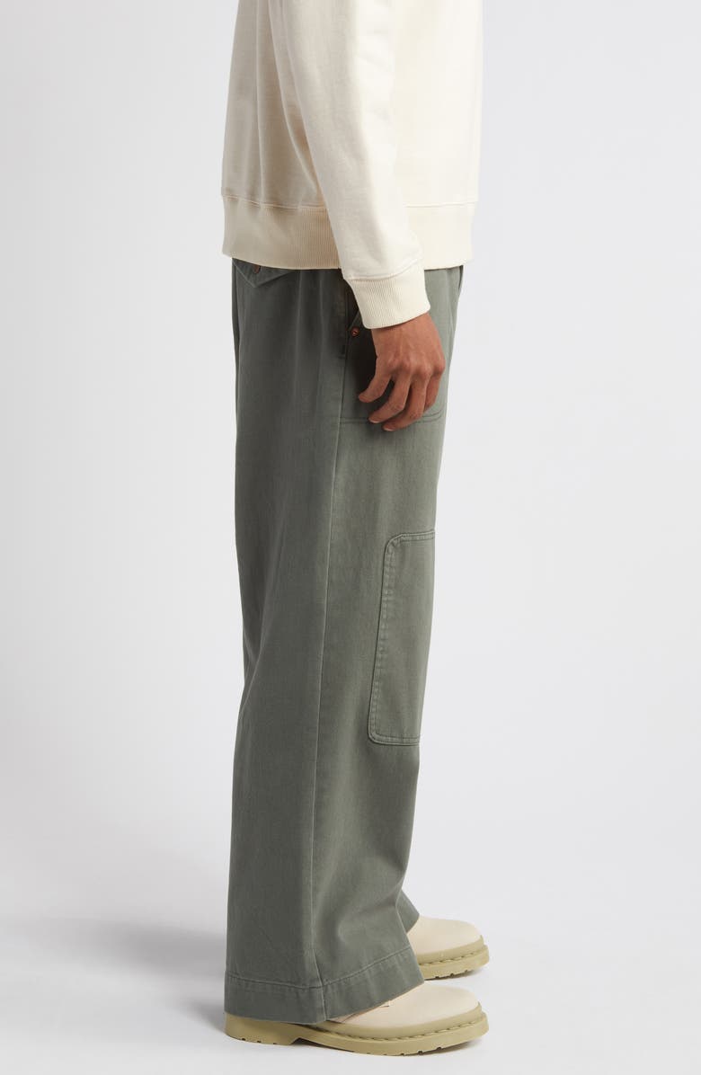 Elwood Bubble Twill Wide Leg Pants, Alternate, color, 