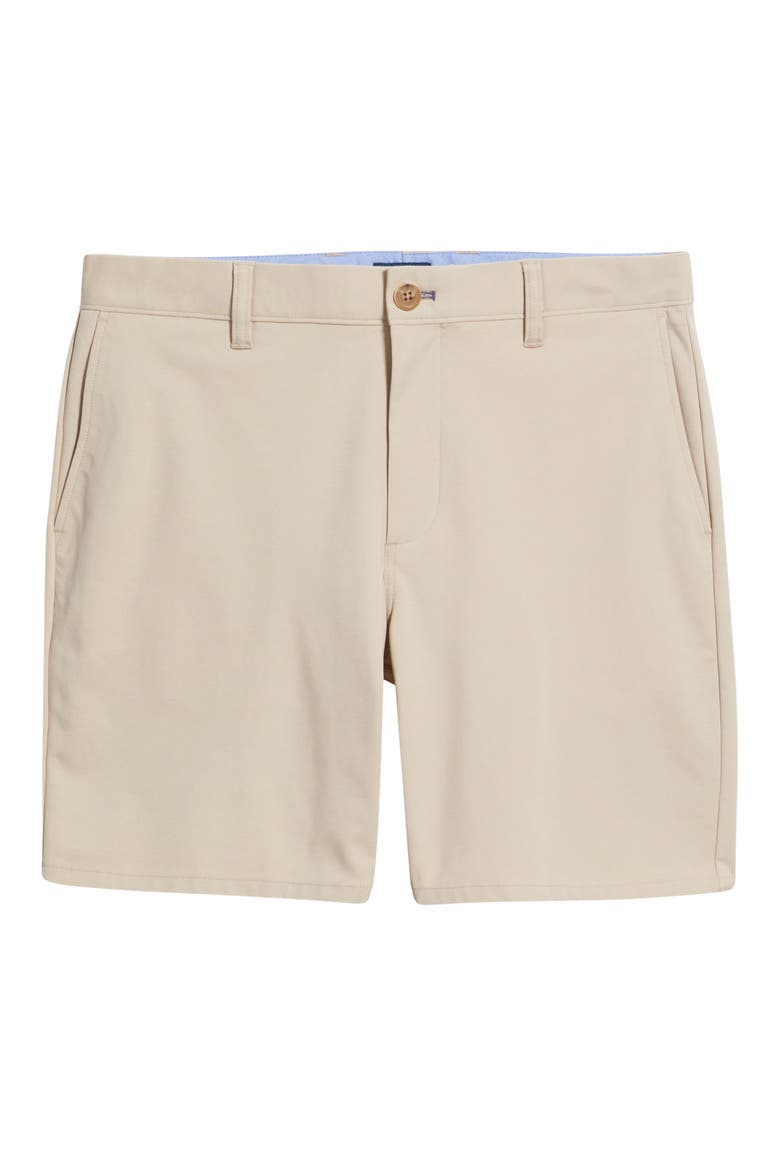 Jupiters Stretch Cotton Blend Chino Shorts, Alternate, color, KHAKI