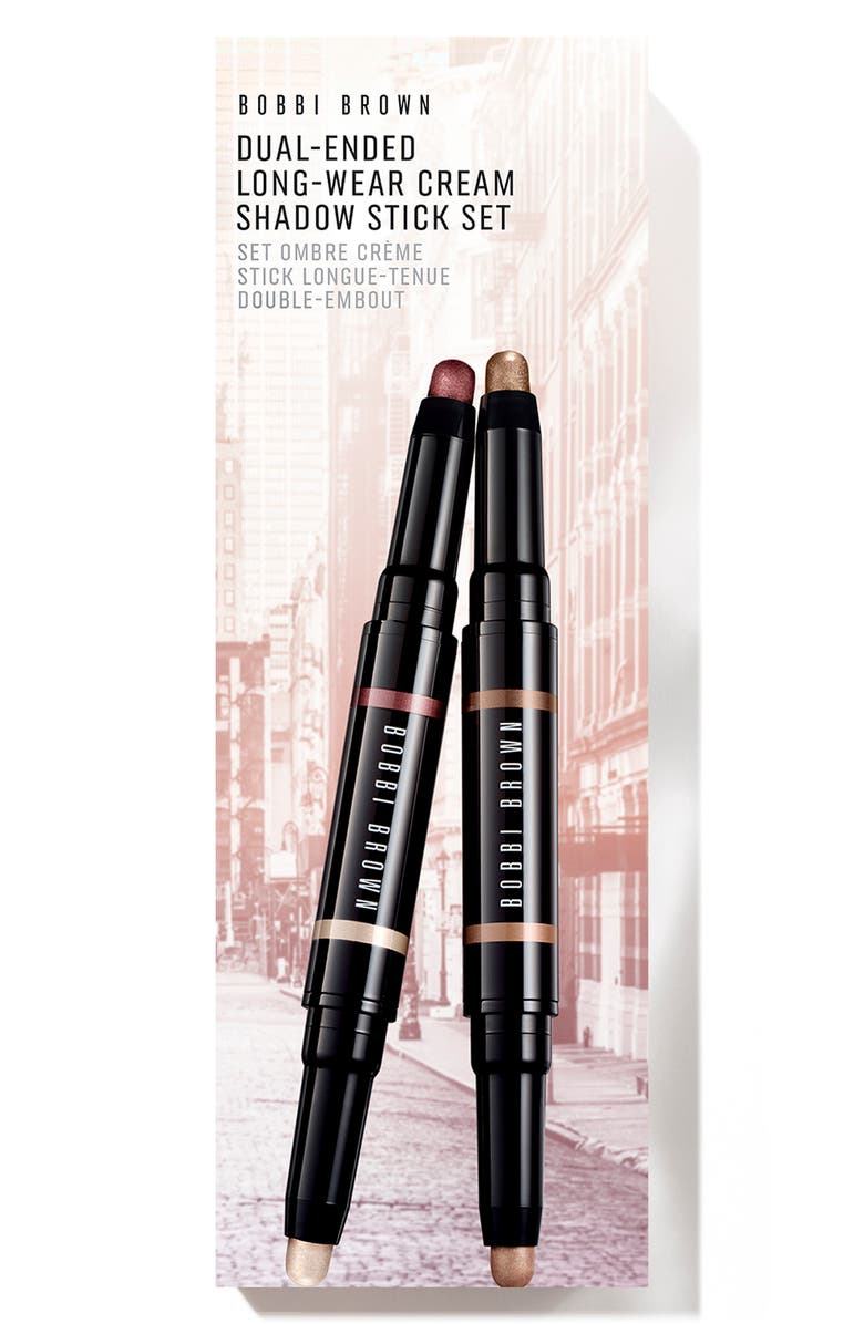 Bobbi Brown Dual Ended Long Wear Cream Shadow Stick Duo $68 Value, Alternate, color,