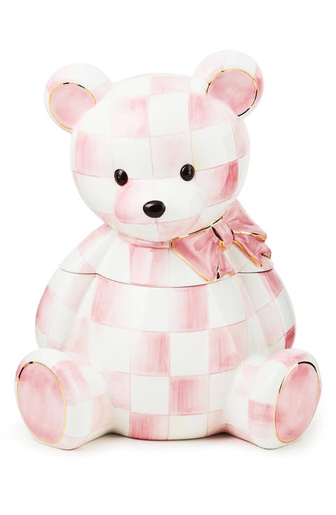 Rosy Check Bear Cookie Jar