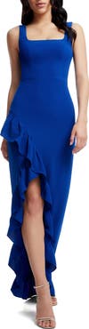 Dress the Population Charlene Ruffle Gown