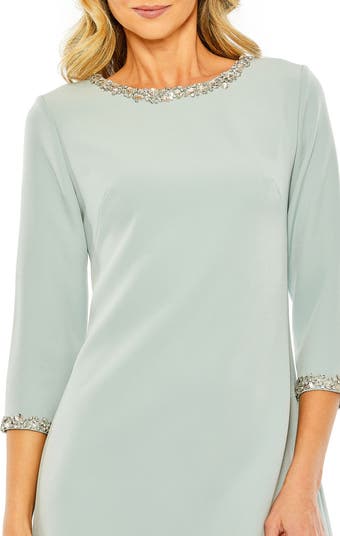 A-Line Embellished Cocktail Dress