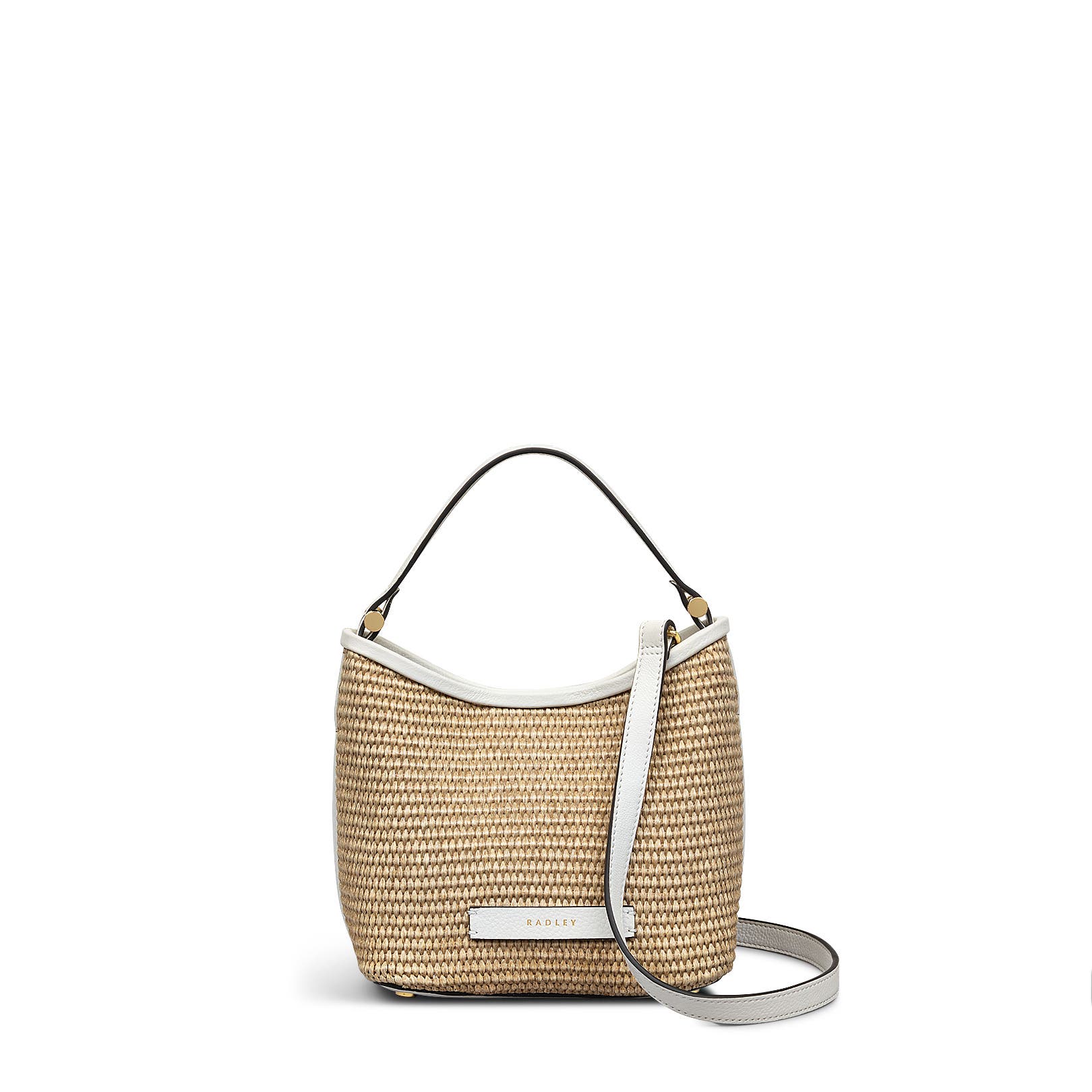 Radley Bathurst Mews - Raffia Small Open Top Satchel Bag, Main, color, 