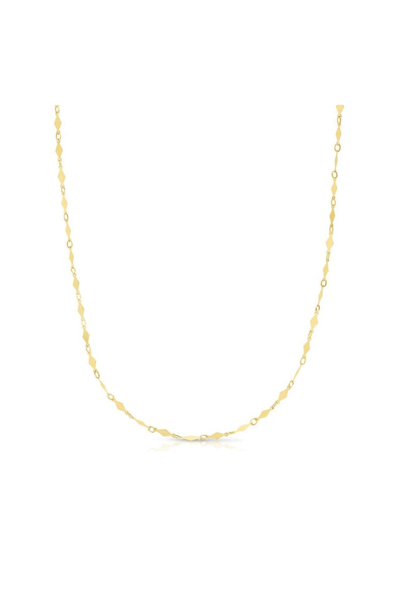 The Lovery Fine Jewelry Gold Kite Chain Necklace, Main, color, Yellow Gold