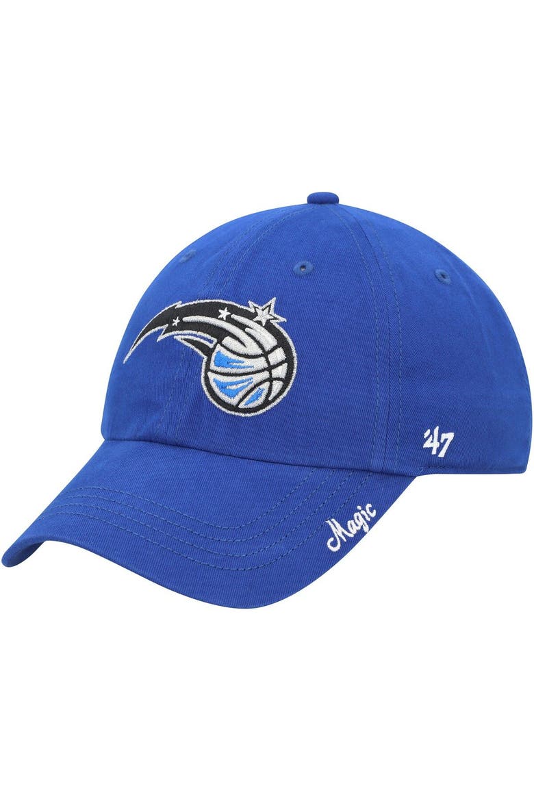 Women's '47 Blue Orlando Magic Miata Clean Up Adjustable Hat, Main, color, Blue