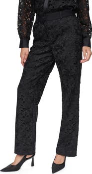 DKNY Floral Lace Pants