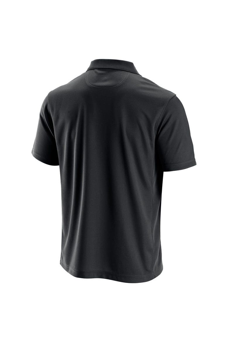 Men's Black Las Vegas Desert Dogs Primary Logo Polo, Alternate, color, Black