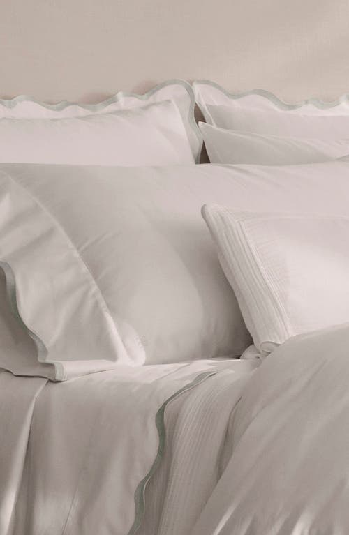 BOLL & BRANCH BOLL & BRANCH SIGNATURE CURVED EDGE SET OF 2 ORGANIC COTTON PILLOWCASES