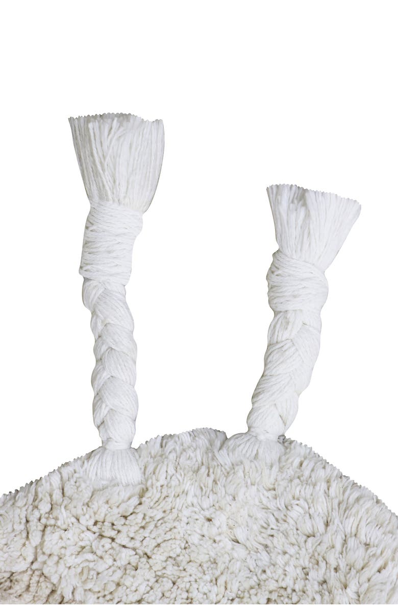 Lorena Canals Snail Washable Rug, Alternate, color, Blue Sage